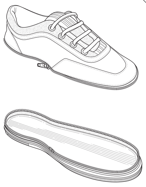 Electronic Schematic Diagram for Patent Drawing